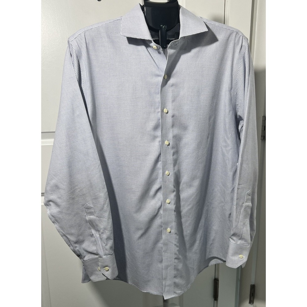 Brooks Brothers  Men's Regent Non Iron L/S Button Front Shirt Large L | Plaid